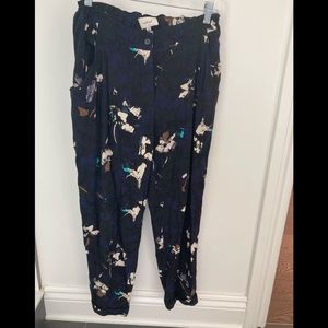 Aritzia Wilfred Marais Floral pants size small